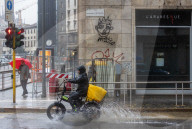 Pioggia e maltempo a Milano