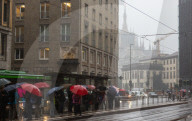 Pioggia e maltempo a Milano