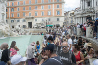 Roma, Turisti al centro di Roma