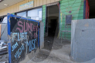 North Carolina town wrecked by Hurricane Helene