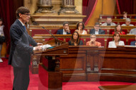 Barcelona - Second day of the general policy debate in Catalonia