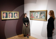 Francis Bacon: Human Presence exhibition at The National Portrait Gallery, London, UK.