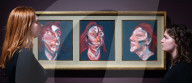 Francis Bacon: Human Presence exhibition at The National Portrait Gallery, London, UK.