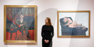 Francis Bacon: Human Presence exhibition at The National Portrait Gallery, London, UK.