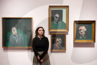 Francis Bacon: Human Presence exhibition at The National Portrait Gallery, London, UK.