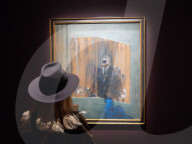Francis Bacon: Human Presence exhibition at The National Portrait Gallery, London, UK.