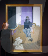Francis Bacon: Human Presence exhibition at The National Portrait Gallery, London, UK.