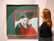 Francis Bacon: Human Presence exhibition at The National Portrait Gallery, London, UK.