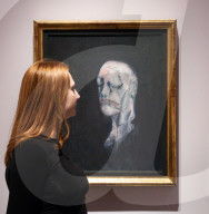 Francis Bacon: Human Presence exhibition at The National Portrait Gallery, London, UK.
