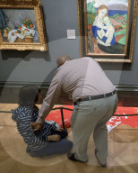 'Youth Demand' target Picasso masterpiece 'Motherhood' in pro-Palestine protest