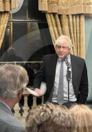 Boris Johnson book launch