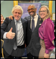 Boris Johnson book launch