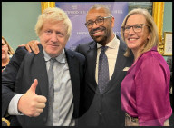 Boris Johnson book launch