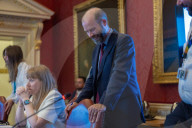 Deputy Prime Minister Angela Rayner chairs a Make Work Pay Tripartite meeting
