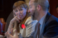 Deputy Prime Minister Angela Rayner chairs a Make Work Pay Tripartite meeting