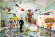 Lauren Halsey: emajendat exhibition at Serpentine South gallery, London, UK.