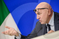 Palazzo Chigi, conferenza stampa sulla situazione in Libano e coinvolgimento del contingente UNIFIL