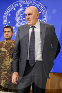 Palazzo Chigi, conferenza stampa sulla situazione in Libano e coinvolgimento del contingente UNIFIL