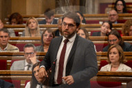 Barcelona_Last day of the debate in the Catalan Parliament