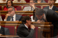Barcelona_Last day of the debate in the Catalan Parliament