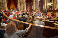 Barcelona_Last day of the debate in the Catalan Parliament