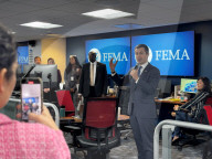 FEMA workers assist US victims of hurricane disasters