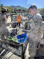 FEMA workers assist US victims of hurricane disasters
