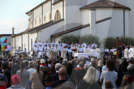 Funerale di Sammy Basso a Tezze sul brenta