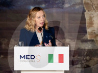 Giorgia Meloni arriva al vertice Med9 a Cipro.