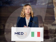 Giorgia Meloni arriva al vertice Med9 a Cipro.