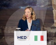 Giorgia Meloni arriva al vertice Med9 a Cipro.
