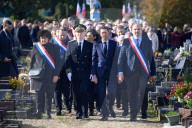 Cérémonie en hommage à Samuel Paty à Eragny Sur Oise