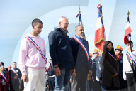 Cérémonie en hommage à Samuel Paty à Eragny Sur Oise