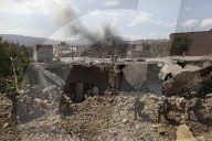 Israeli army combats Hezbollah in Lebanon