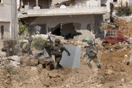 Israeli army combats Hezbollah in Lebanon