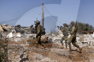 Israeli army combats Hezbollah in Lebanon