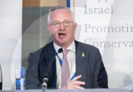 Conservative Friends of Israel panel discussion at the Conservative Party Conference, ICC, Birmingham, West Midlands,  UK.