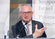 Conservative Friends of Israel panel discussion at the Conservative Party Conference, ICC, Birmingham, West Midlands,  UK.