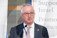 Conservative Friends of Israel panel discussion at the Conservative Party Conference, ICC, Birmingham, West Midlands,  UK.