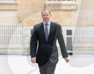 Guests arrive for Sunday with Laura Kuenssberg at the BBC, Broadcasting House, London, UK. 