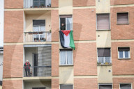 Milano - Deposizione di corone al Monumento ai piccoli martiri di Gorla