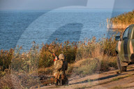 Mobile fire group of Ukrainian border guards protects sky over Odesa region