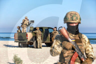 Mobile fire group of Ukrainian border guards protects sky over Odesa region