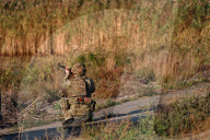 Mobile fire group of Ukrainian border guards protects sky over Odesa region