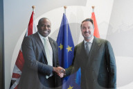 Foreign Secretary David Lammy visits Luxembourg