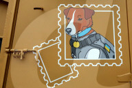 Hero mine-clearing dogs honored with Ukraine postage stamp