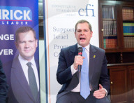 Conservative Friends of Israel’s Conservative Party Leadership election Hustings event in Central London, UK.