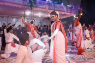 Award winning idols of Hindu goddess Durga