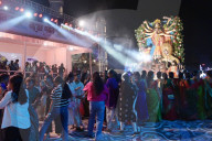 Award winning idols of Hindu goddess Durga