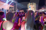 Award winning idols of Hindu goddess Durga
